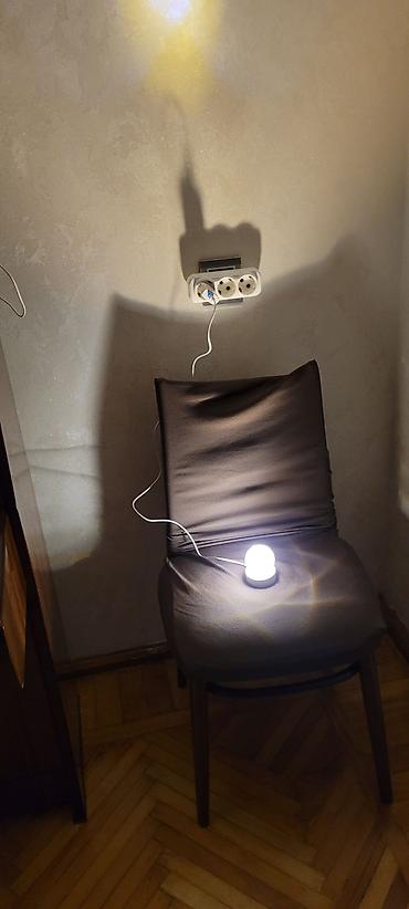bakı xəritəsi: LED işıqlı kristal Qlobus masa lampası - Şəffaf kristal kürə içində — 6