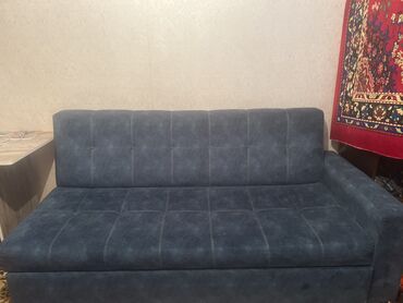 дсп для мебели: Модульный диван, цвет - Синий, Б/у