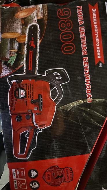 Механические ручные пилы: Бензиновая цепная пила Особенности: - Тип: бензопила (gasoline chain — 7