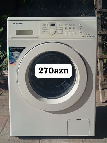 Paltaryuyan maşın Samsung, 6 kq, Avtomat, Qurutmasız, Kredit yoxdur