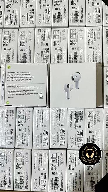 airpods pro 1: Apple AirPods 4 (Active Noise Cancellation ilə) - Model: AirPods 4 - — 1