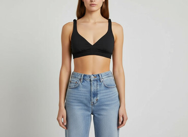 stradivarius top siateczkowy: Топ жіночий, розмір S
