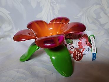 Ostalo posuđe: Nova cediljka Andrey,murano stil Nemacka iz 2005god. Dvodelna — 6