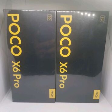 Poco: Poco X6 Pro 5G, 512 GB, rəng - Qara, Face ID