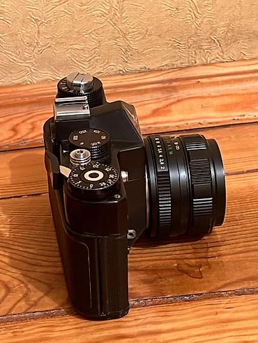 zenit foto: Zenit TTL plyonka fotoaparatı – Helios-44M-4 58mm f/2 obyektiv ilə — 2