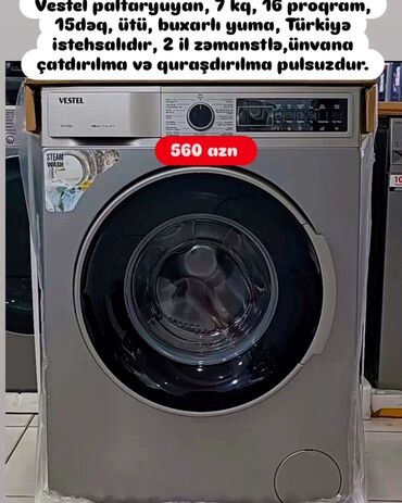 Paltaryuyan maşınlar: Paltaryuyan maşın 6 kq, Yeni, Pulsuz çatdırılma — 5