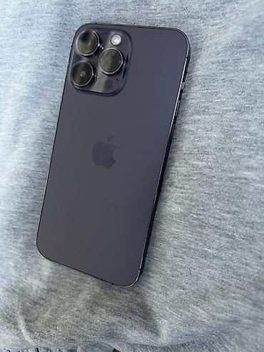 macbook 13 pro: IPhone 14 Pro Max, Б/у, 512 ГБ, Deep Purple, Зарядное устройство, 77 % — 2