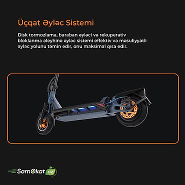 Электротранспорт: Elektrik samokat KingSong N12 Pro Cobra scooter skuter 🛴 Samokatda öz — 8