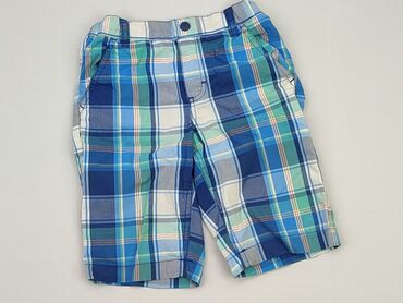 spodnie w kratę dla chłopca: Krótkie spodenki, 7 lat, 116/122, stan - Dobry