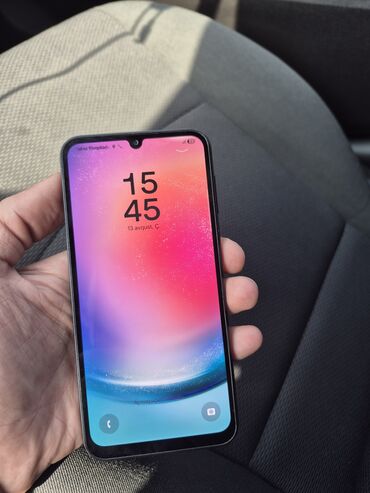 Samsung Galaxy A24 4G, 128 ГБ, цвет - Черный, С документами