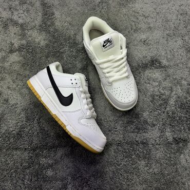 dunk: Мужские кроссовки, 42.5, Nike, Новый, цвет - Белый, Самовывоз, Платная доставка