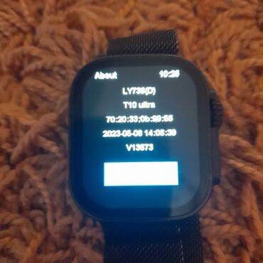 iphone 14 цена в бишкеке: Продам часы, smart watch T10 ultra полностью рабочие, с зарядные