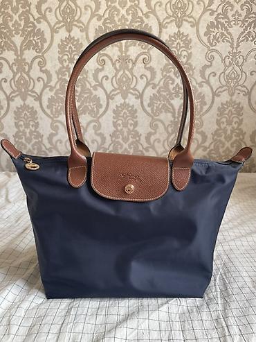 longchamp сумка: Сумка Longchamp Le Pliage из нейлона с кожаными элементами — 1