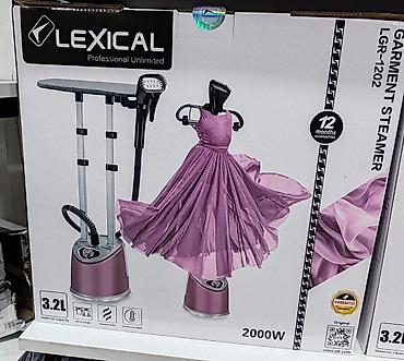 mini utu: Buxar utu Lexical LGR-1202 paltar utusu - Güc: 2000W – sürətli — 2