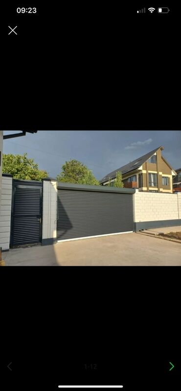 Откатные ворота: Автоматические ворота ролл ворота рольставни жалюзи секционные — 8