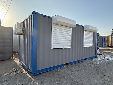 sendiviç panel: Metal karkaslı konteyner otaq - Ölçü: təxmini 20 fut (şəkillərdə — 2