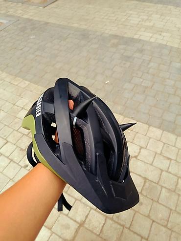 ushaq velosipedi: Velosiped dəbilqəsi – enduro/MTB üslubunda - Rəng: tünd — 1