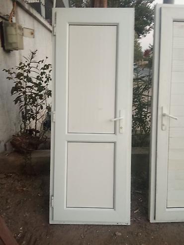 plastik utu: Hamam üçün İşlənmiş Plastik qapı 80x205 sm Çərçivə ilə, Ünvandan götürmə — 6