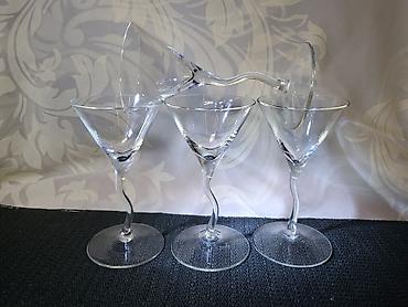 koktel set: Case kristal,z-stem"za zestoko pice iz 1980/90ih.god. Case za — 4