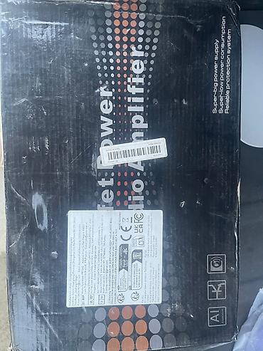 r17 monoblock: Uslitel pakofqa islenmeyib 15 gundur Almisam 9800w 4 kanalli 20 eded — 3