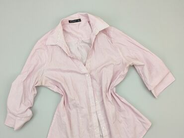 bluzki damskie bawełniane z długim rękawem: Shirt, Stradivarius, M (EU 38), condition - Very good