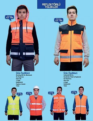 Kişi geyimləri: Məhsul: İşçi yelekləri – reflektorlu və gabardin modellər — 1