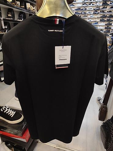 Kişi geyimləri: Futbolka, Tommy Hilfiger, L, rəng - Qara — 1