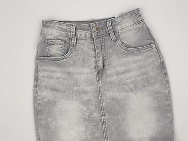 spódnice mini plus size: Denim, Spódnica damska, rozmiar XS — 1