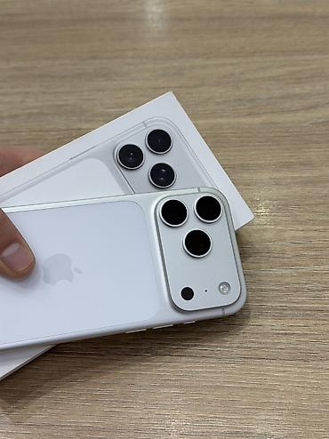 air 17: IPhone 17 Pro, Б/у, 256 ГБ, Серебристый, Коробка, 100 % — 2