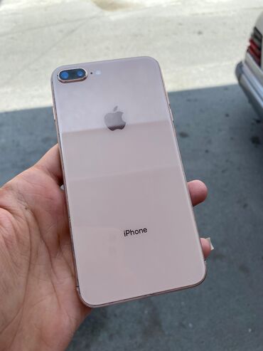 işlənmiş iphone 12 pro max: IPhone 8 Plus, 64 GB, Qızılı, Barmaq izi, Simsiz şarj