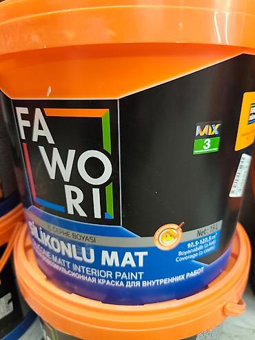 Силиконовая краска: Интерьерные краски FAWORI - Линейка: FENOMEN (силиконовая интерьерная — 8