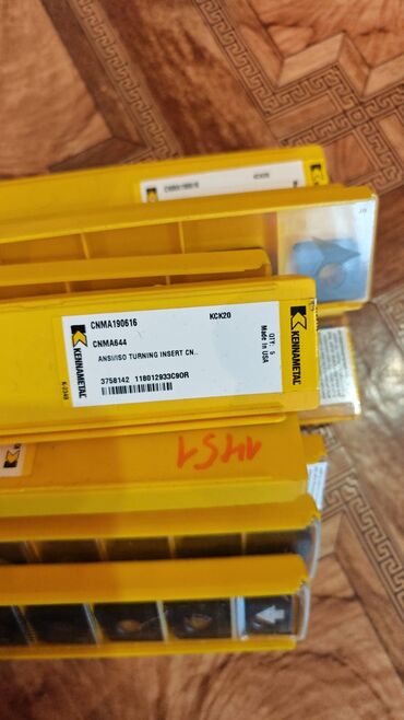 Digər alət dəstləri: Metal emalı üçün kəsici alətlər dəsti - Torna üçün karbid — 12