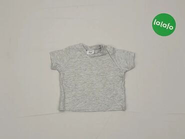 Koszulki: Koszula, 3-6 m, wzrost - 68 cm., wzór - Jednolity kolor, kolor - Szary