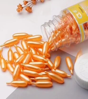 Nega kože: Kapsule za negu lica u bočici, 90 kom. Hidrirajuće,sa E vitaminom,za