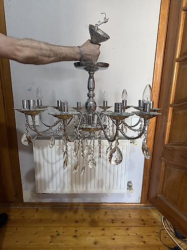 Çilçıraqlar: Çılçıraq, 10 və daha çox lampa, Metal — 3