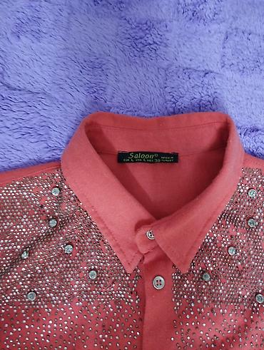 qirmizi koynek: Qadın köynəyi – Saloon (Turkey), ölçü: L - Rəng: korall/qırmızı — 2