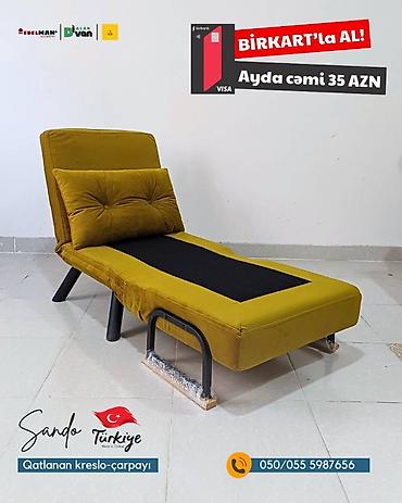 Kreslolar: Yeni, Kreslo-kravat, Parça, Kredit var, Çatdırılma yoxdur — 2