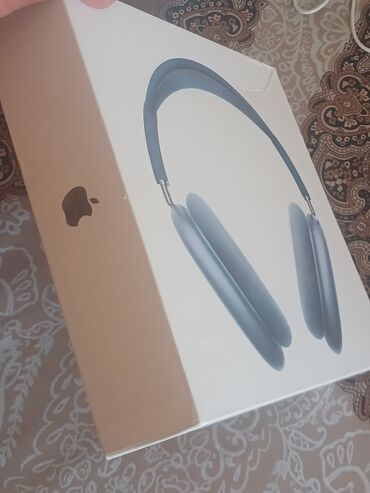 masin ucun maqnitafon qiymetleri: Б/у Беспроводные (Bluetooth) Наушники, Apple, цвет - Синий