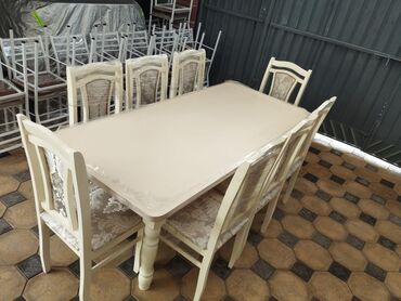 Столы и стулья для зала: Стол и стул для зала, Новый, Платная доставка, цвет - Бежевый — 13