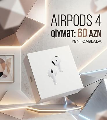 bluetooth qulaqciqlar: Yeni Simsiz (Bluetooth) Qulaqcıqlar, Apple, rəng - Ağ — 1