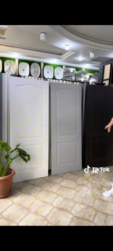 Otaq qapıları: Qonaq otağı üçün Yeni Otaq qapısı 90x205 sm Naliçnik ilə, Zəmanətli, Ödənişli quraşdırma, Pulsuz çatdırılma — 24