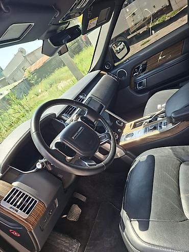 редж ровер: Range Rover Vogue, черный металлик, полный привод. Кузов и экстерьер — 1