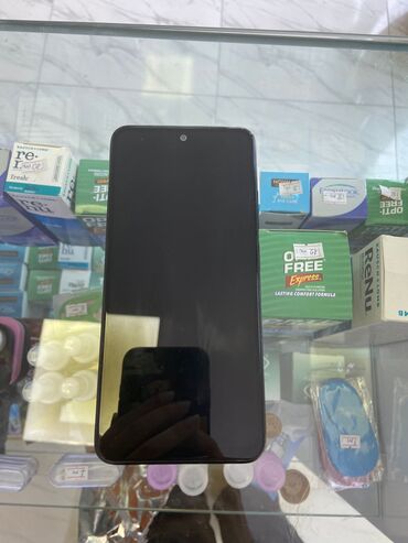 samsung telefonları: Xiaomi Redmi Note 11, 128 GB, rəng - Qara, 
 Düyməli, Barmaq izi, İki sim kartlı