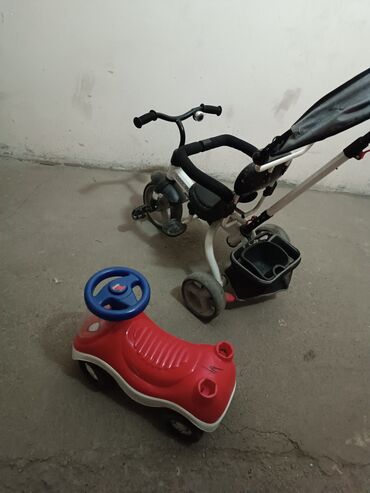 Башка товарлар: Детский коляска и машинки 2 шт