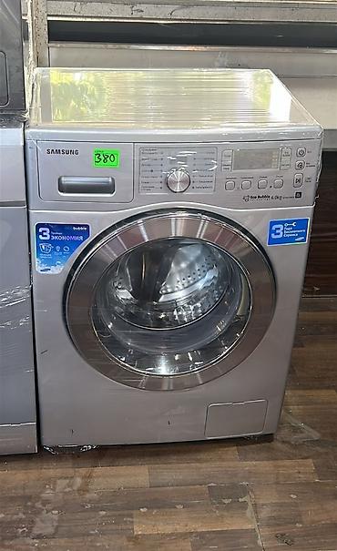 Samsung paltaryuyan maşın – ön yükləməli, EcoBubble texnologiyalı