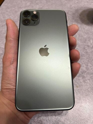 poco x7 pro qiymeti: IPhone 11 Pro Max, 64 GB, Matte Midnight Green
