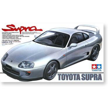 модель машин: Сборная модель toyota supra от tamiya 1/24. Набор пластиковых