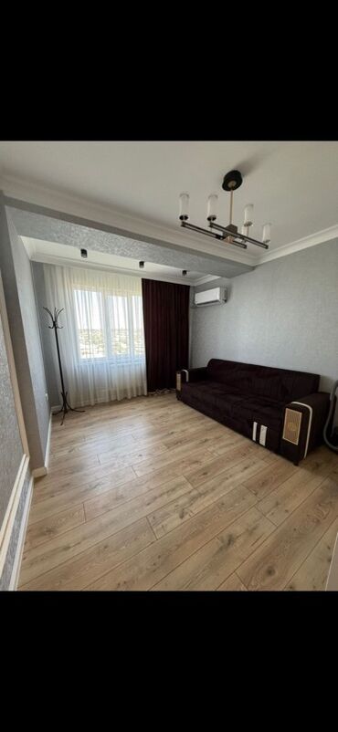 сдаю 2 комнатную квартиру на долгий срок: 2 бөлмө, Риелтор, Чогуу жашоосу жок, Толугу менен эмереги бар