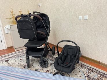 удобные коляски для новорожденных: Балдар арабасы, түсү - Кара, Жаңы
