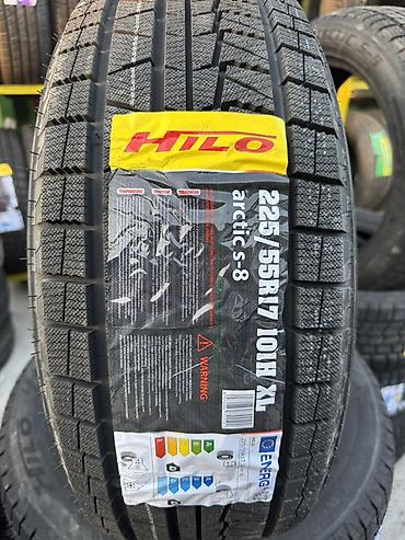Зимние шины Hilo Arctic S-8 225/55 R17 101H XL Знаменитая фирма lalafo.kg да Зимние шины Hilo Arctic S-8 225/55 R17 101H XL Знаменитая фирма